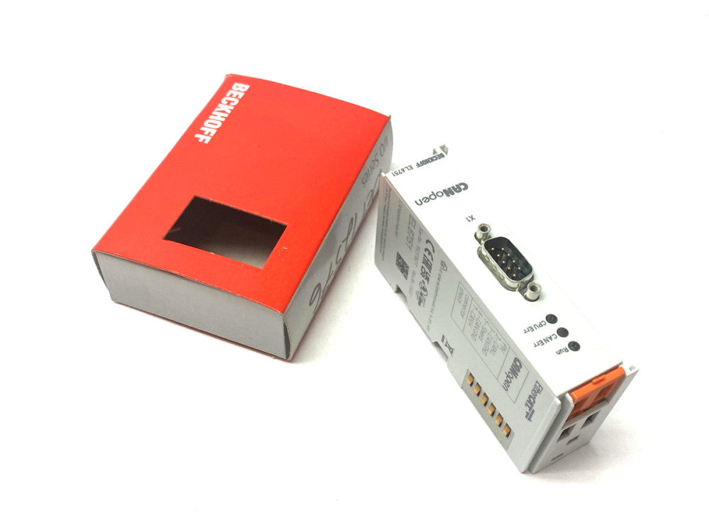 Beckhoff EL6751 EtherCAT 1-Channel Communication Interface CANopen Terminal