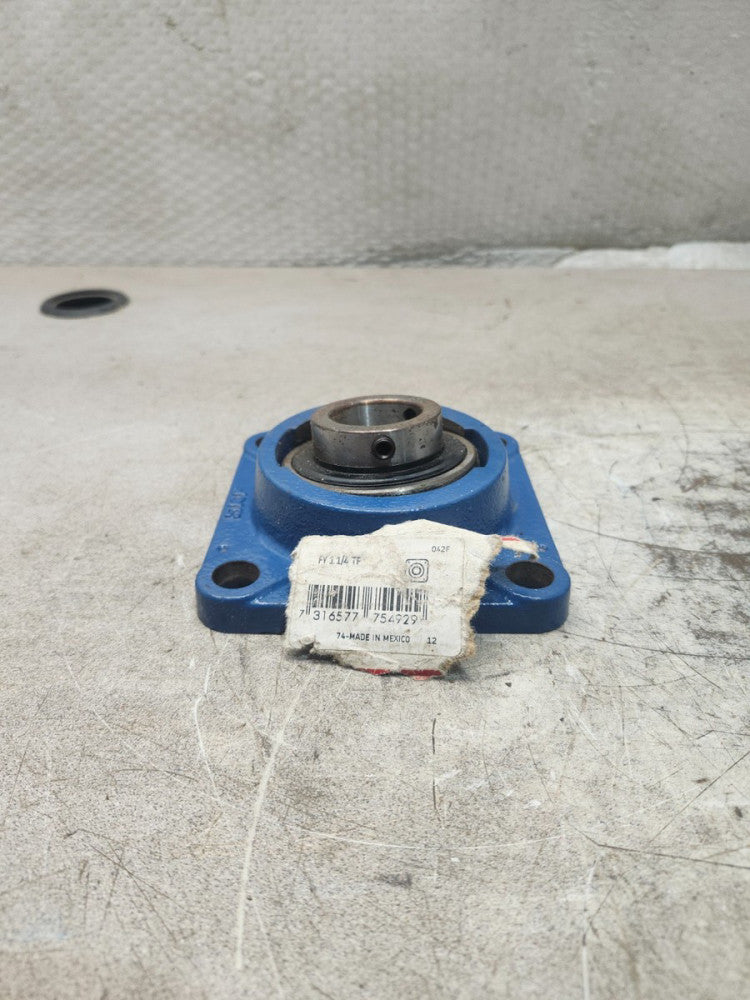 NEW NO BOX SKF Flange-Mount Ball Bearing Unit 4-BOLT FY11/4TF