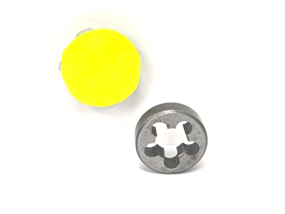 UNBRANDED CIRCLE  1/2-20  THREADING DIE  NF