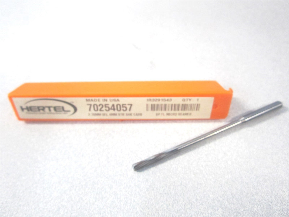 (MR46-1094.563) 7/64"Dia x 75.00mm OAL Solid Carbide 4Fl Chucking Reamer 
