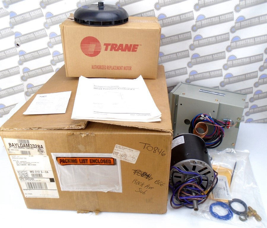 TRANE -BAYLOAM332BA - Modulating P-66 Head Pressure Control Kit - (NEW in BOX)