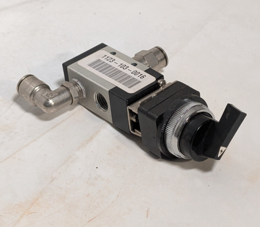 Ingersoll Rand ARO Manual Knob Control Valve Industrial Assembly