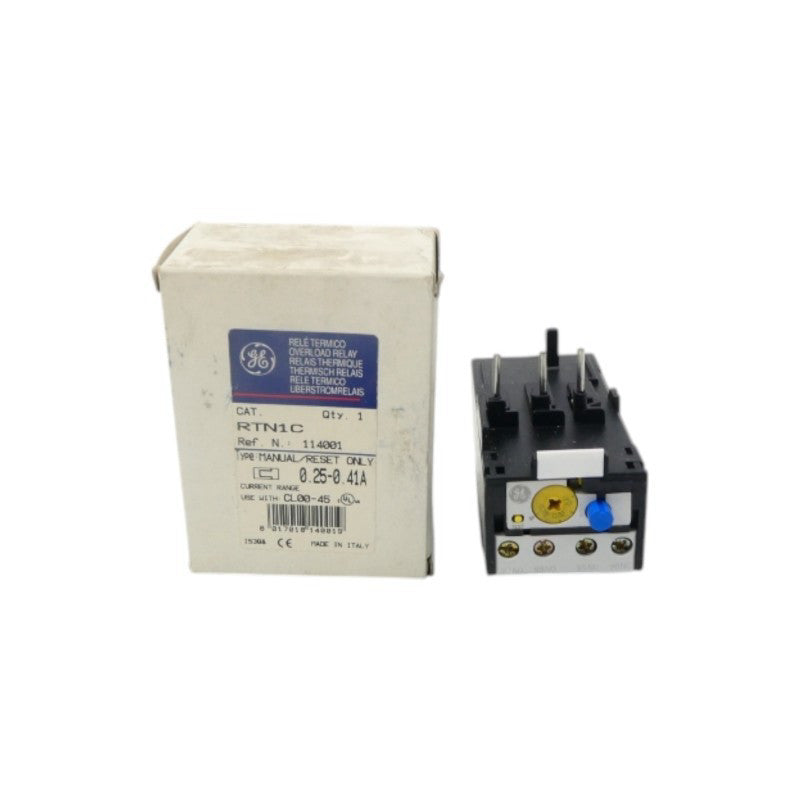 GENERAL ELECTRIC RTN1C 0.25-0.41A NSMP