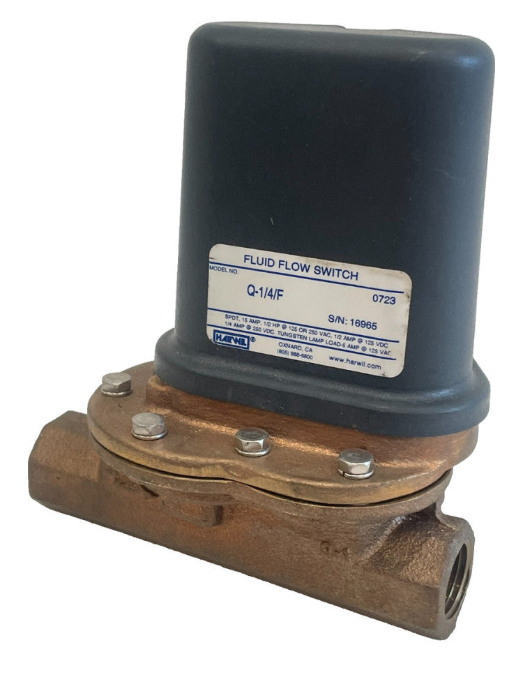 NEW HARWIL Q-1/4/F FLUID FLOW SWITCH Q14F
