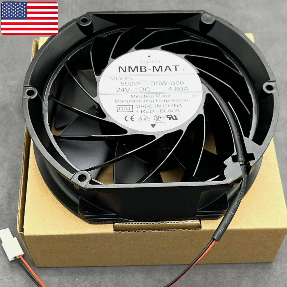 NMB-MAT 5920FT-D5W-B60 24V 4.80A 17CM for Yaskawa inverter cooling fan 4pin - US