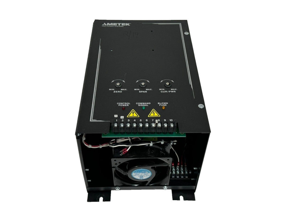USED AMETEK PF1-480-90-CL/OC-NO-01 POWER CONTROLLER 480VAC 60HZ