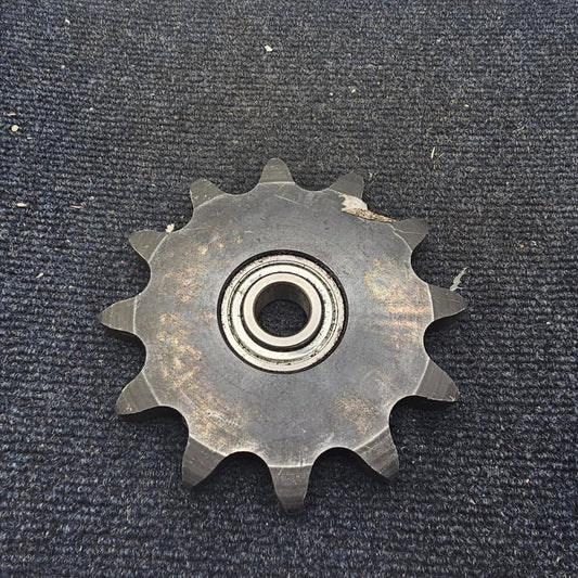 100I 12H-3/4: Heavy Duty Idler Sprocket 12 Tooth with Bearing