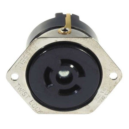 Hubbell Wiring Device-Kellems Hbl7557g Flanged Locking Receptacle, Non-Nema,