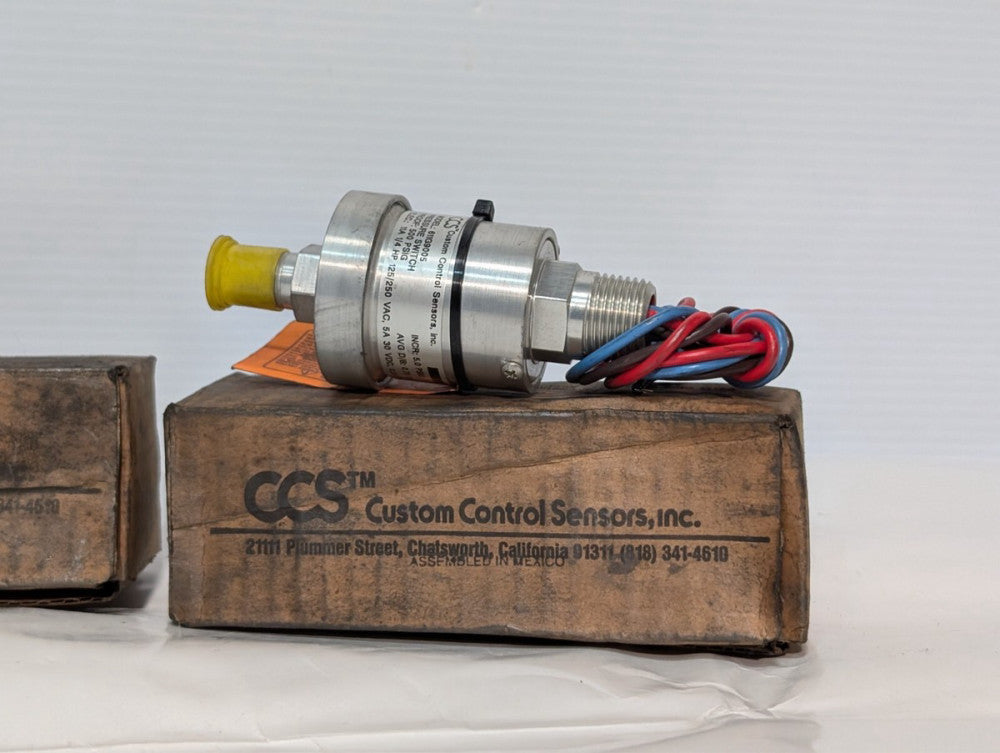 CCS 611G9005 Pressure Switch Proof 500 PSIG 125/250V, 30/125VDC