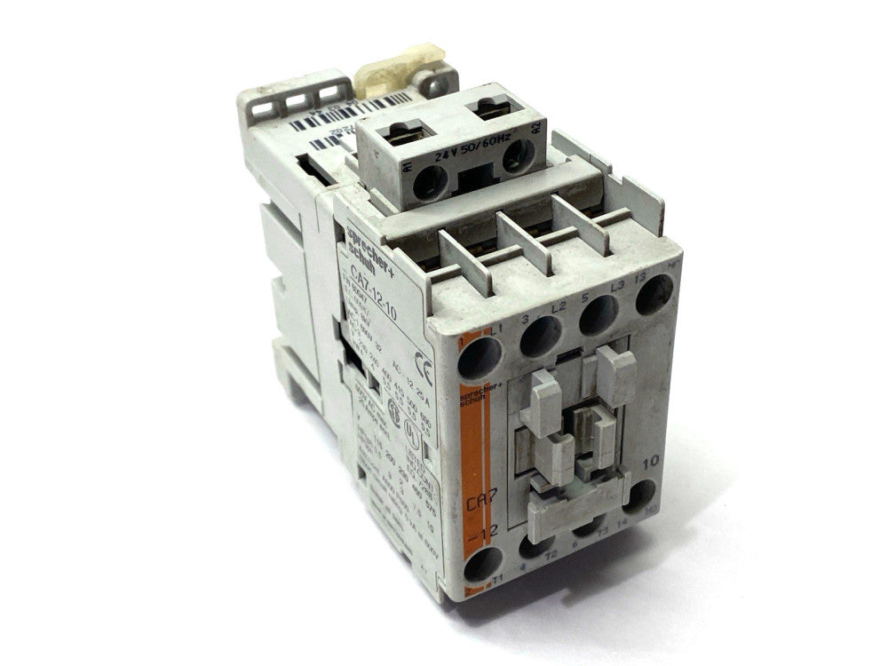 Sprecher+Schuh CA7-12-10-24Z IEC Contactor 3-Pole 12A 24V