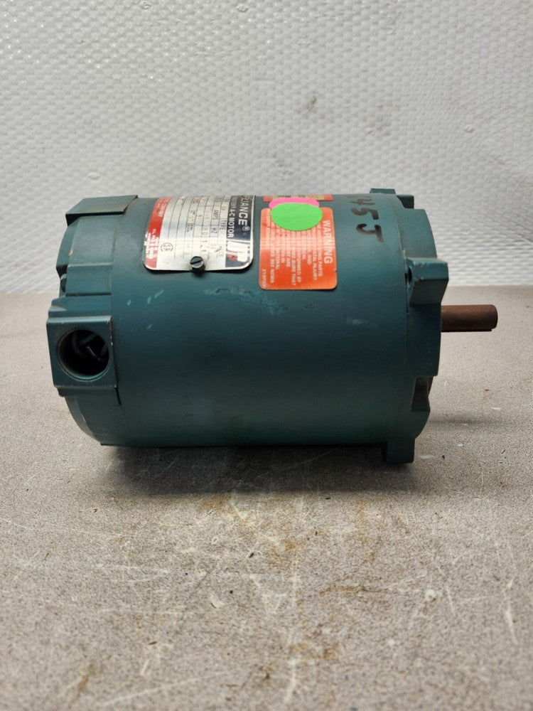 USED ABB RELIANCE A-C MOTOR 1/4HP, 1725RPM, 208-230/460V P56H3003N-VN