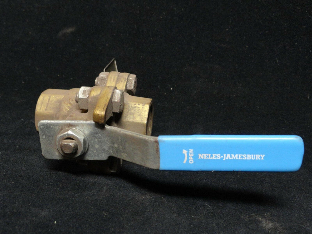 JAMESBURY ~ BALL VALVE ~ 600 CWP ~ 1/2" ~ 21 1136 110 ~ NEW NO BOX