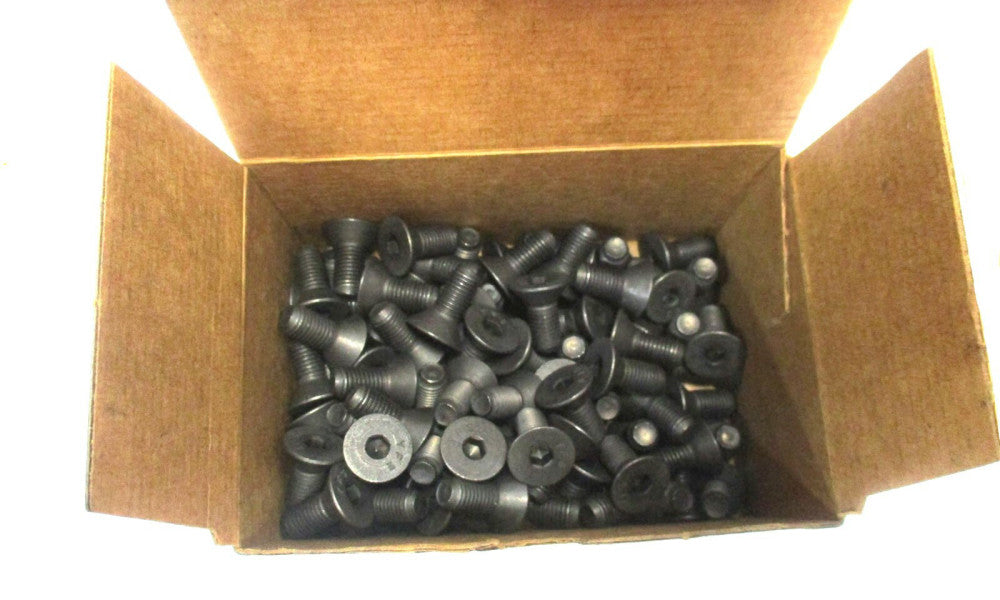 Brighton (211181) 5/16-24 UNF 3/4" OAL 3/16" Hex 82° Flat Cap Screw - Lot of 100