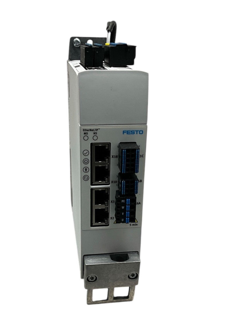 Festo CMMT-AS-C2-3A-EP-S1 Controller for AC synchronous motor, 230VAC, 1PH, Ethe