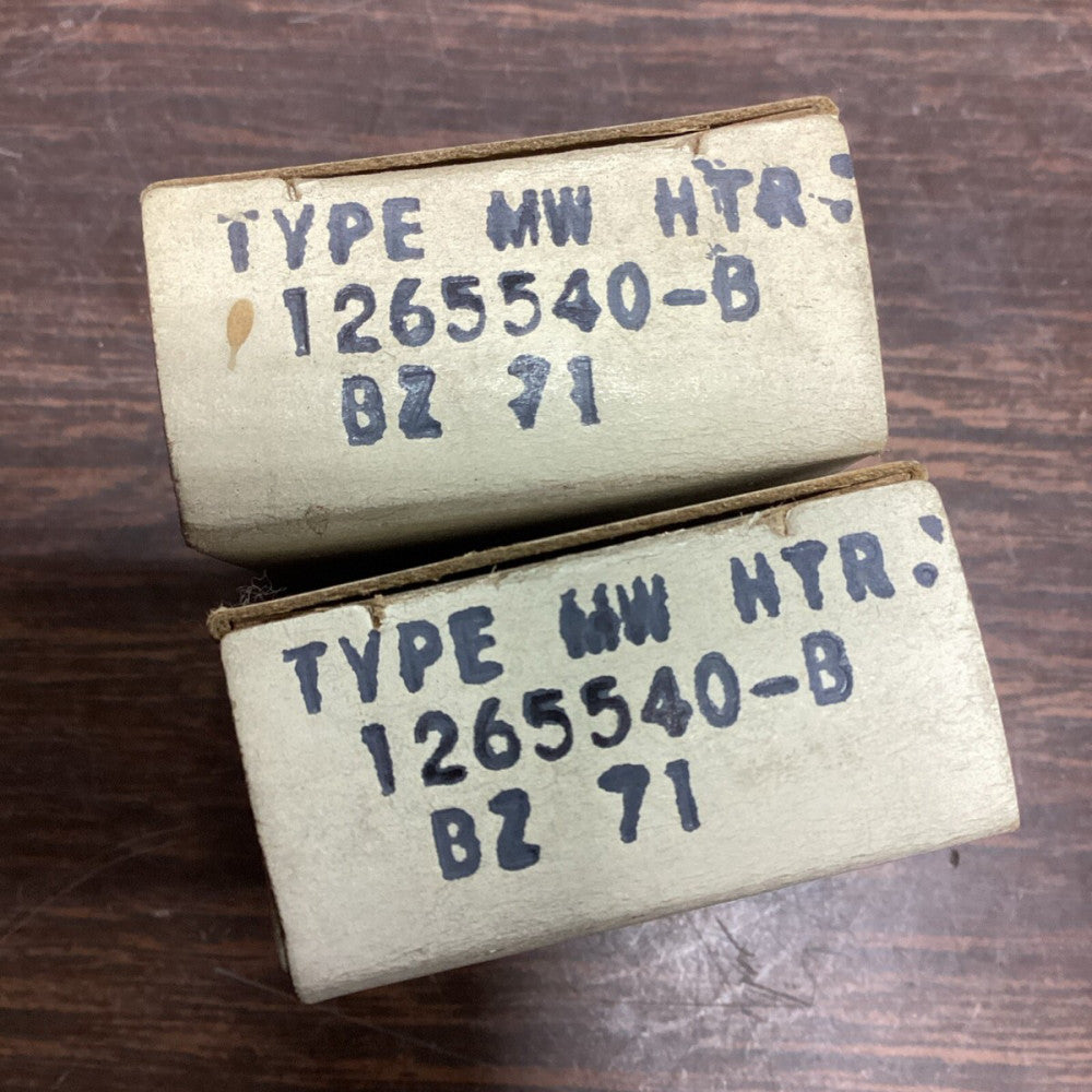 Westinghouse BZ 71 MW Heater Element 1265540-B *Lot Of 2* G26