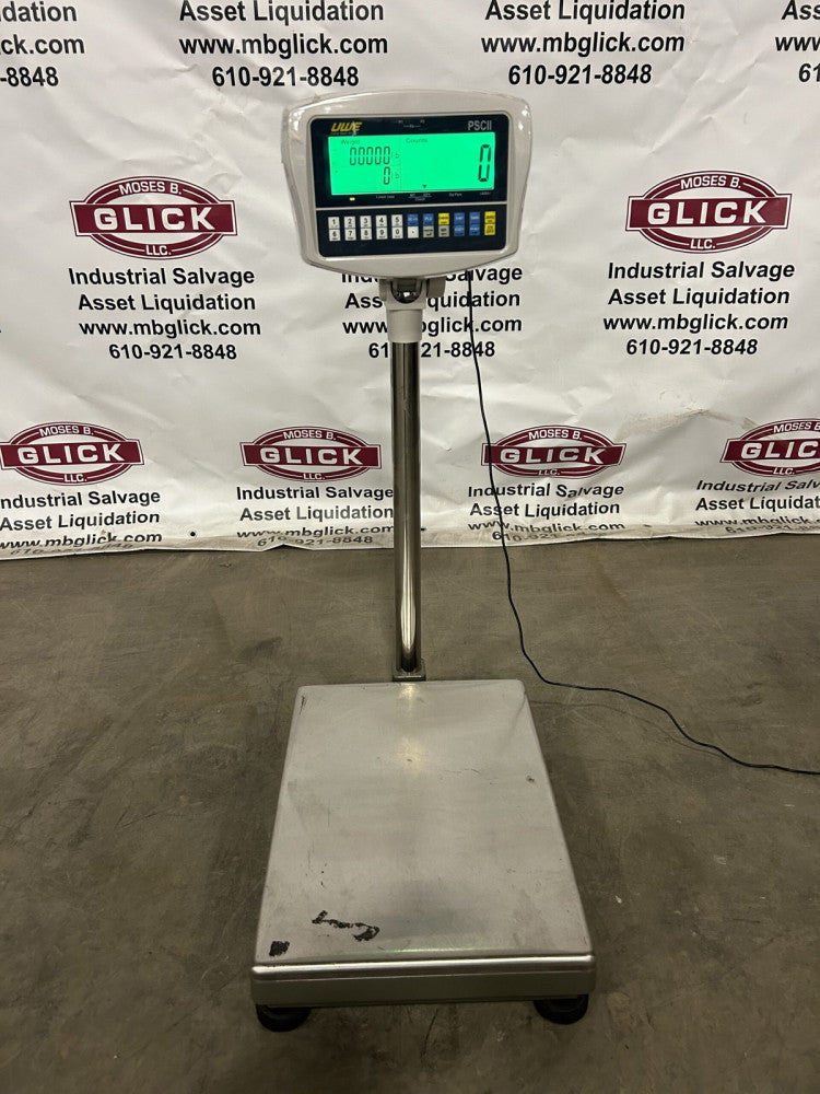UWE PSCii 18"x13" Counting / Inventory Bench-Top Platform Scale 75 Lbs. x .005