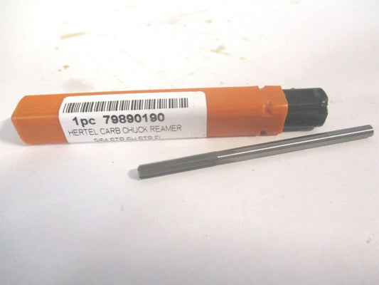 (500-001009) 9/64 x 3/4" x 2-1/2" OAL Straight Shank Carbide 4Fl Chucking Reamer