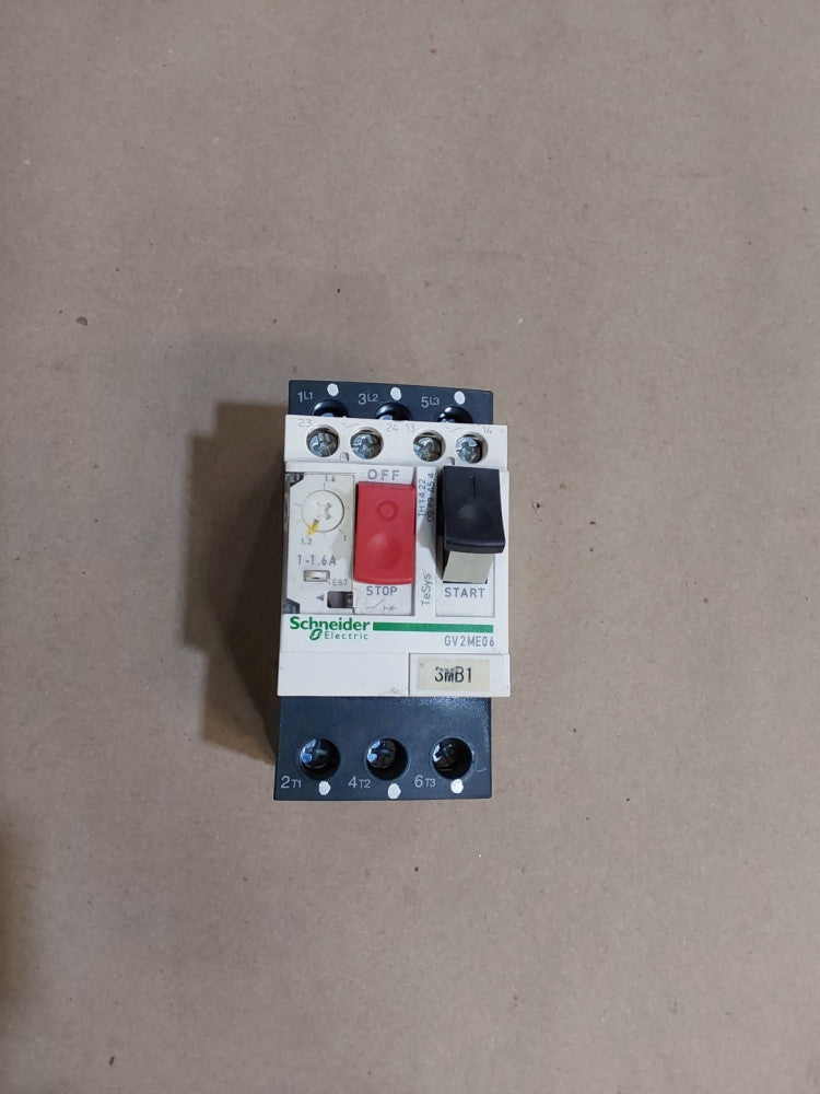 Schneider Electric GV2ME06 Motor Circuit Breaker 1-1.6A 3P