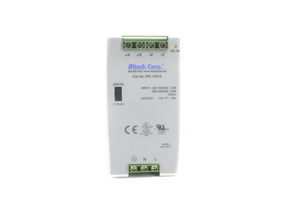 ALTECH PS-12012 100-120/200-240VAC 3.3A NSNP