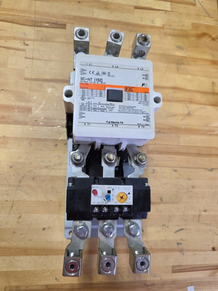 FUJI ELECTRIC Contactor SC-N7 SC1FBAA Used TK-N7 3NC4F