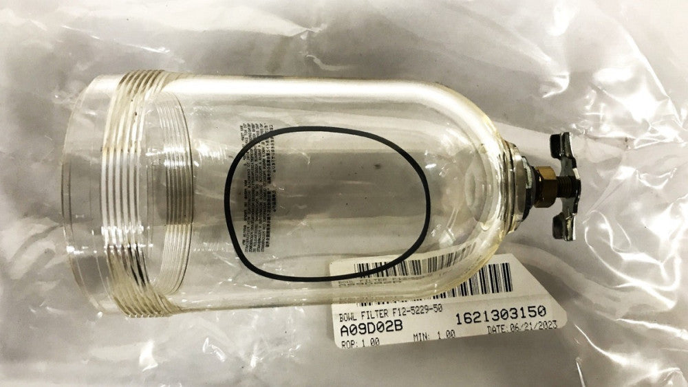 Norgren Plastic Bowl Drain Assembly F12-5229-50 NOS