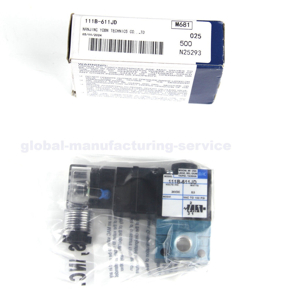 1PC New for MAC 111B-611JD Solenoid Valve 111B-611JD