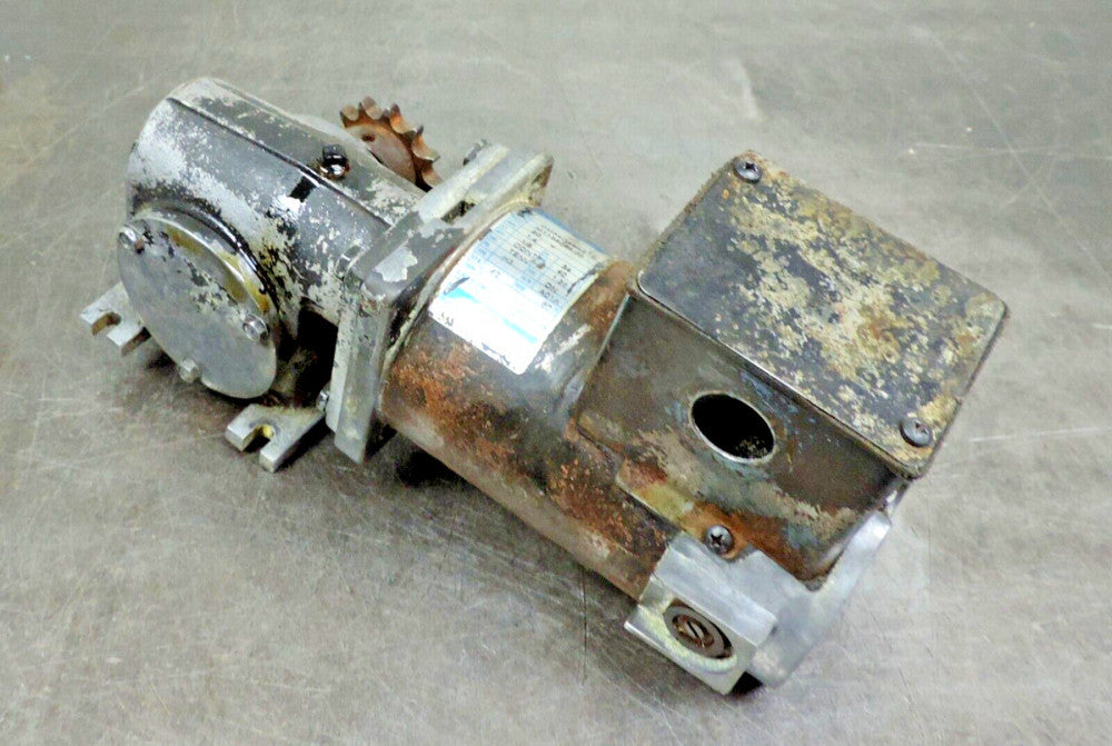 Leeson  Permanent Magnet Gearmotor M1135069.00 90 Volt DC 42 RPM  1/8 HP