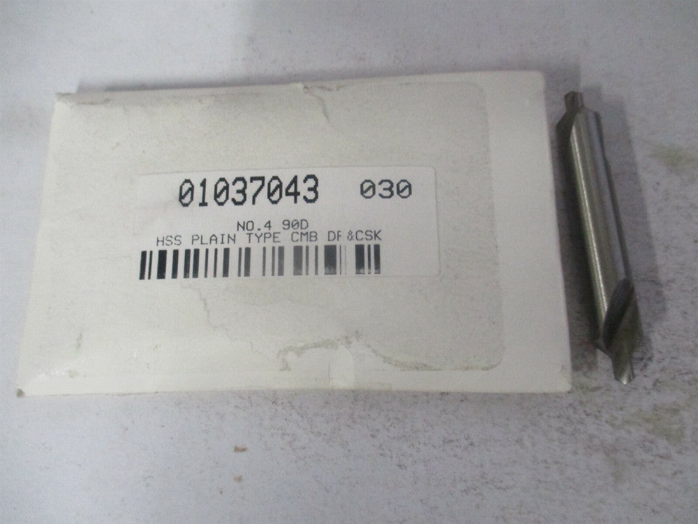 (1564000040000X0) #4 90° 5/16" x 2-1/8" OAL HSS Combo Drill & Countersink 