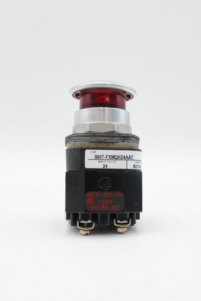 Allen-Bradley 800T-FXMQH24AA7 Red E-Stop Button