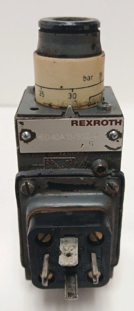 REXROTH HED40A15/50Z14 PISTON TYPE HYDRO ELECTRIC PRESSURE SWITCH 50 BAR
