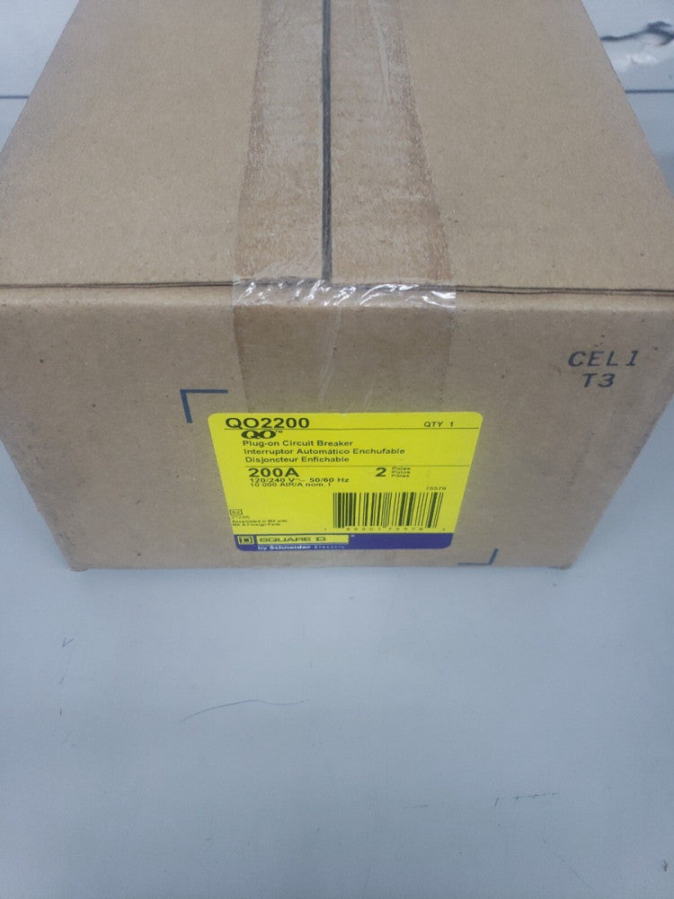 New In Box! QO2200 Square D 200AMP Breaker