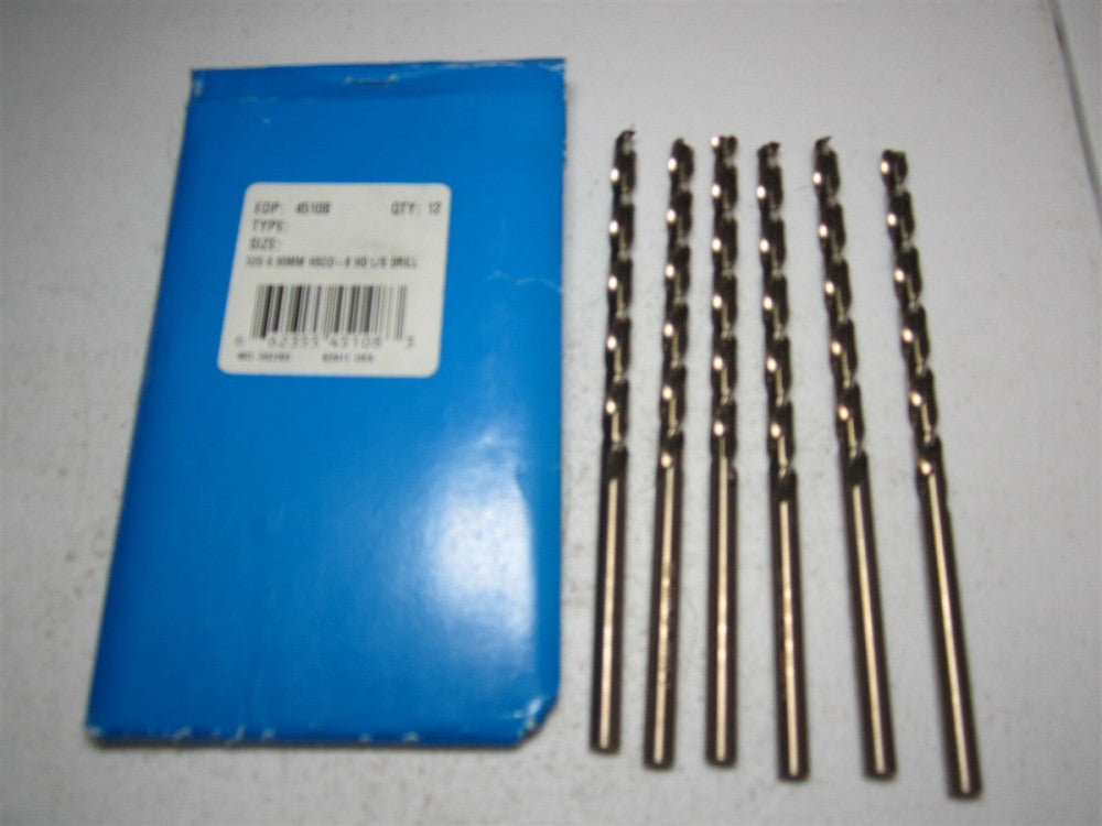 Chicago - Latrobe (45108) 6.8mm 135° Spiral Flute Cobalt Taper Drill Bit - Qty 6