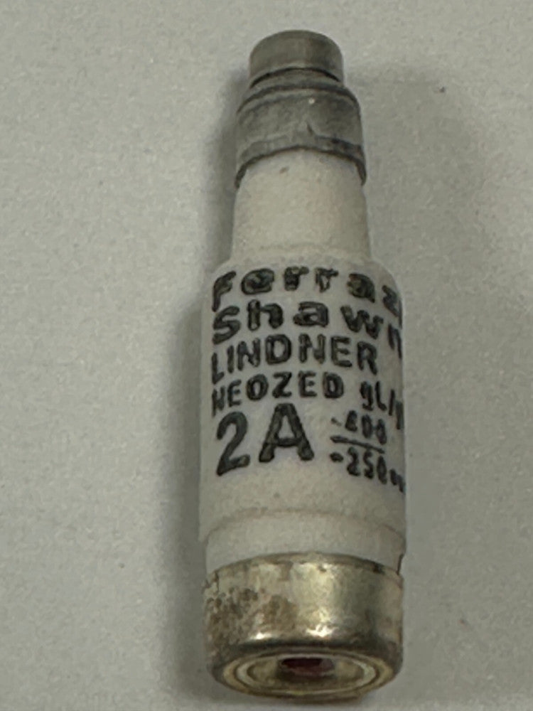 Ferraz Shawmut T214676 Cartridge Fuse 2A 400V DO Type Neozed - New Fast Ship