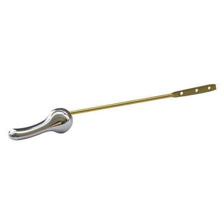 Zoro Select 22Ur90 Euro Style Toilet Trip Lever, Chrome