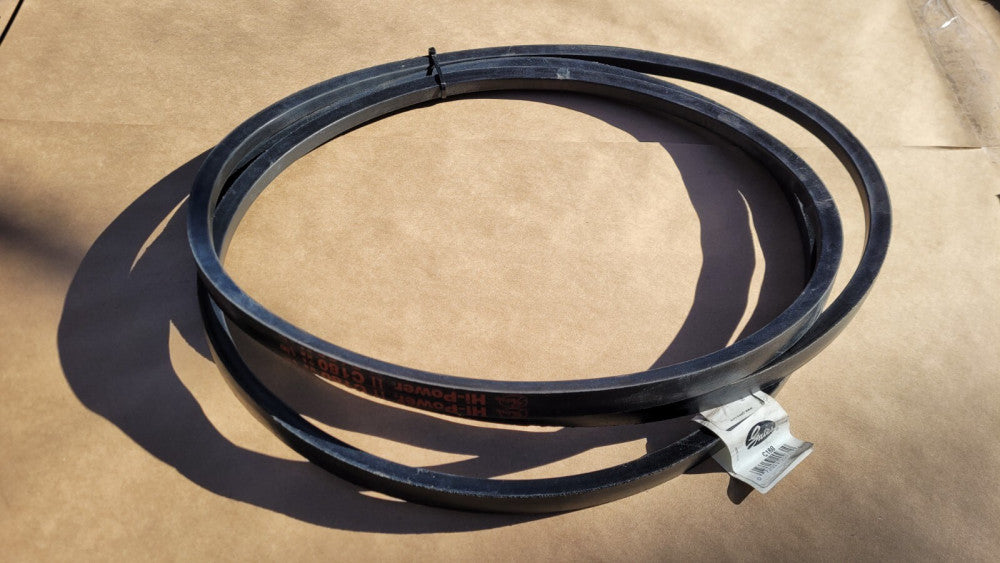 Gates C180 Hi-Power II V Belt 186" Outside Length 7/8" Top Width 17/32" Thick