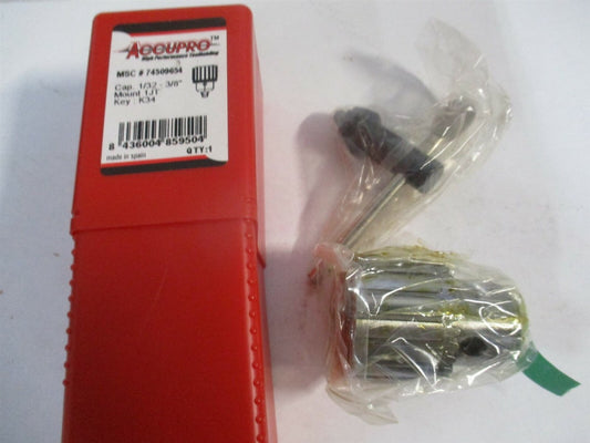(CY0100400) 1/32 to 3/8" 37mm x 51mm Tapered Mount Plain Bearing Drill Chuck