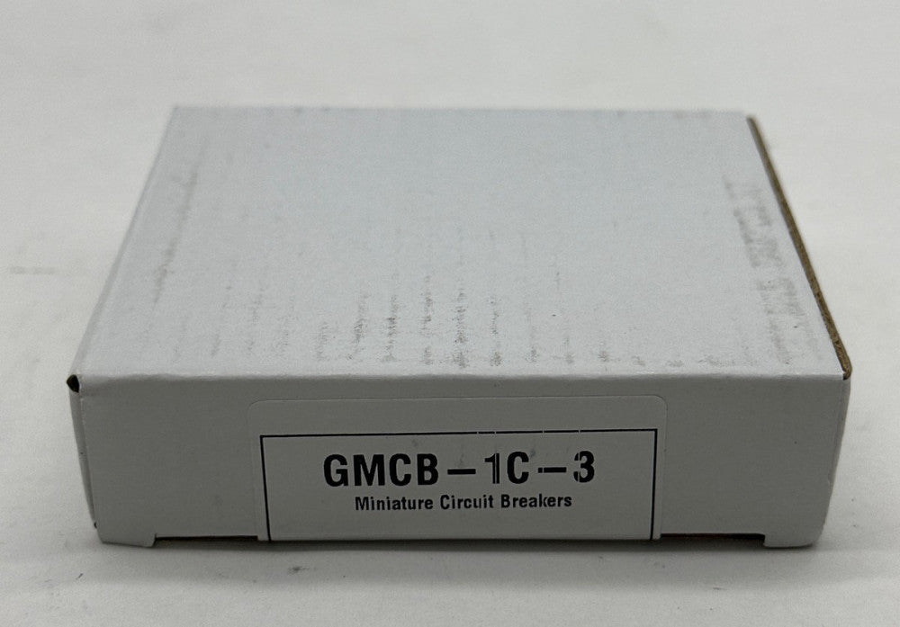 AutomationDirect GMCB-1C-3 1-Pole Miniature Circuit Breaker 277VAC 60VDC 3Amp 