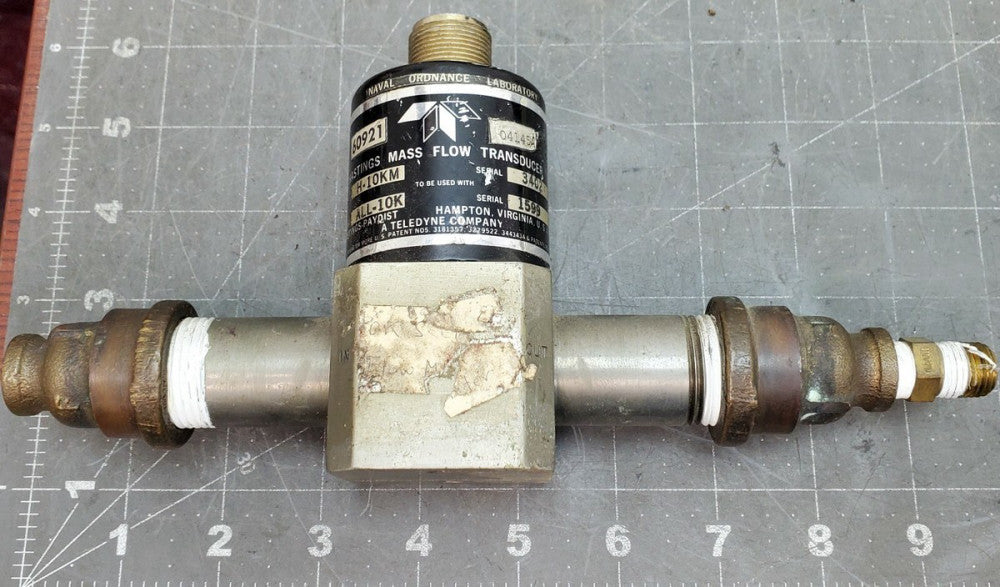 Hastings Teledyne Mass Flow Meter Transducer Type H-10KM, Model ALL-10K [Z3B2]