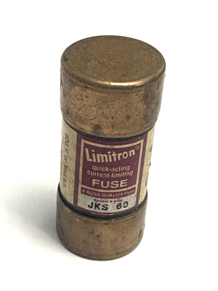 BUSSMAN LIMITRON JKS-60 FUSE 60A 600VAC CLASS J QUICK-ACTING CURRENT-LIMITING