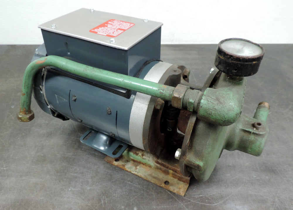 Mokon 25329 Centrifugal Pump w/Marathon Motor 1-1/2HP  115/208-230 3450 RPM 1PH