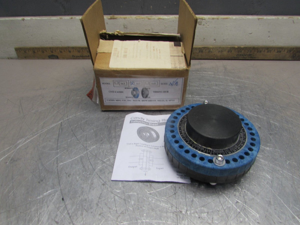 CANDY MFG. CO. TH-5, TIMING HUB, UN-BORED ,NEW IN BOX! MAKE OFFER!