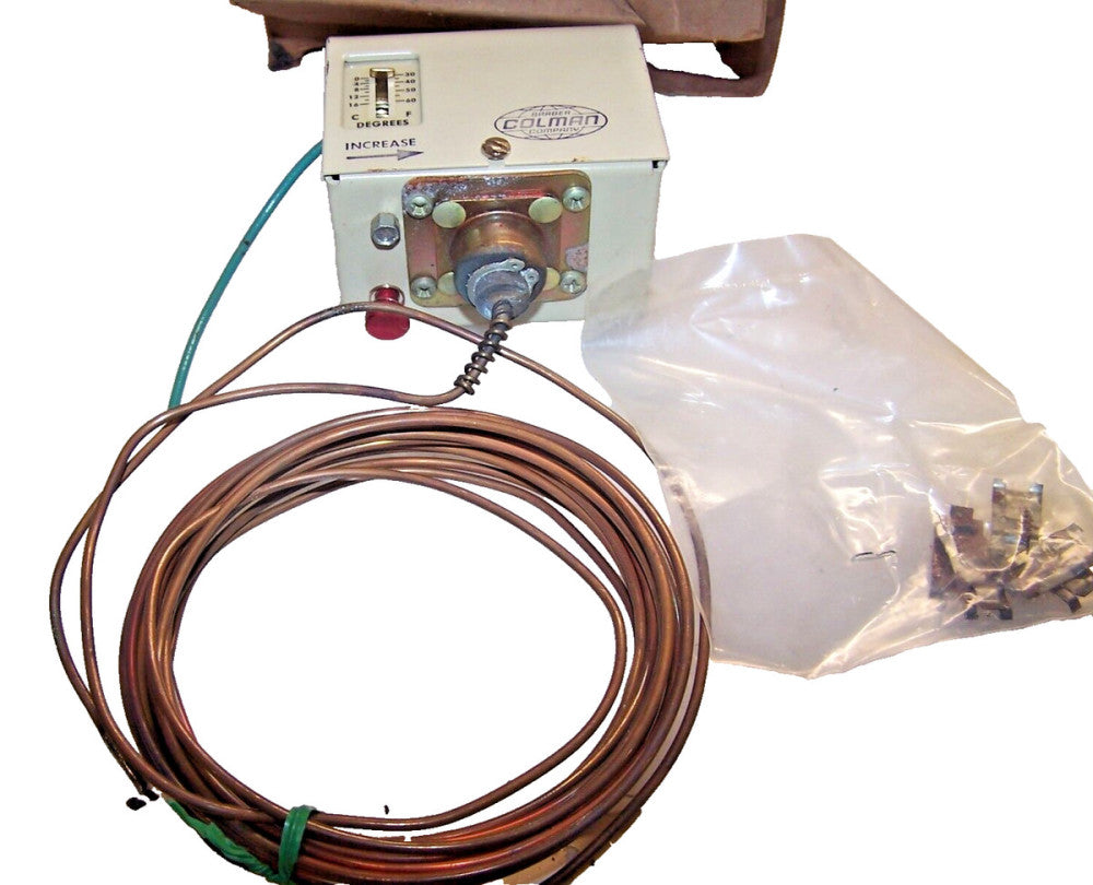 NEW BARBER COLMAN LOW LIMIT DUCT THERMOSTAT RANGE: 34-60 °F  TC-5141
