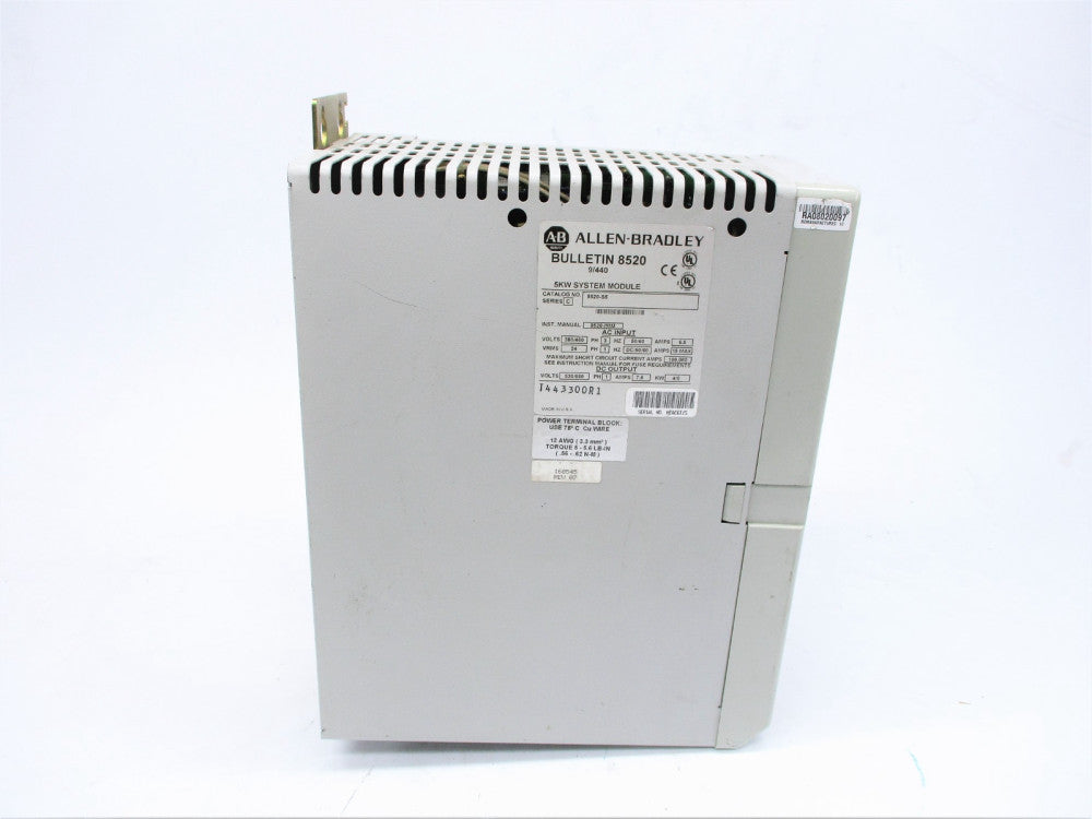 ALLEN BRADLEY 8520-S5 RA08020097 SER. C REMAN