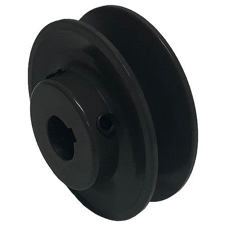 Zoro Select Bk65x1 V-Belt Pulley,1 In Dia. Bore,Fixed Bore