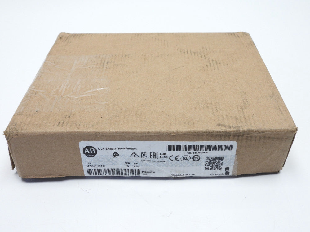 Allen Bradley 1756-EN3TR EtherNet Dual Port 10-100M Interface Module 09/2023