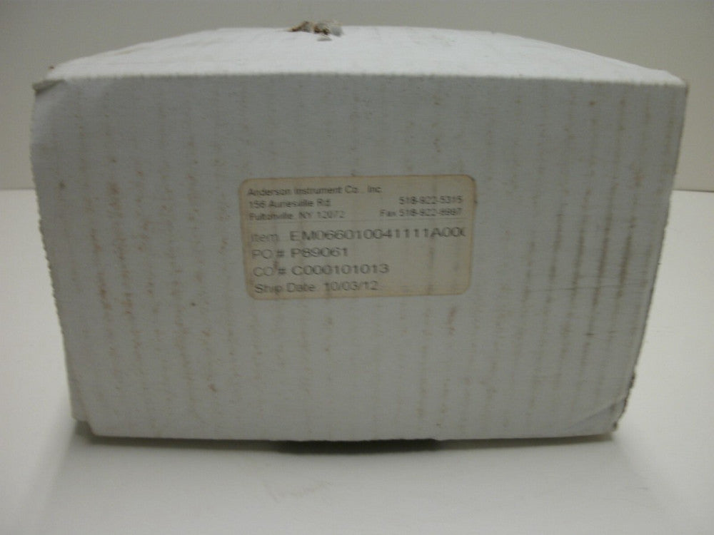 ANDERSON EM066010041111A0000 PRESSURE GAUGE PHARMACEUTICAL SERIES 0-30 NIB