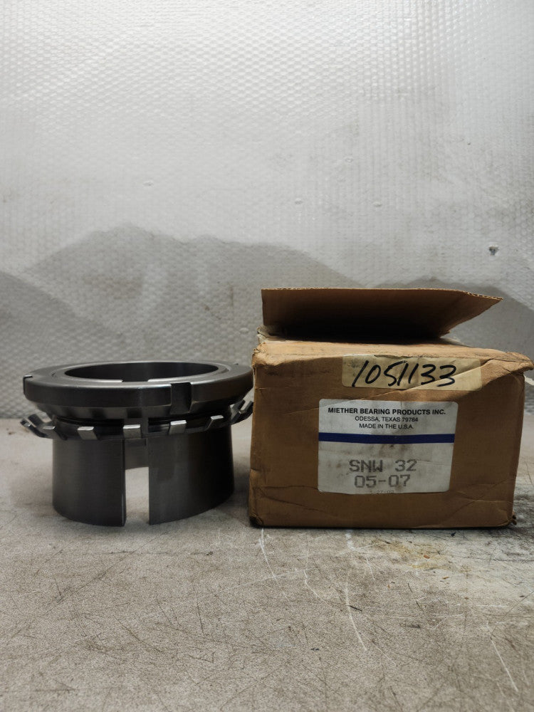 NEW IN BOX MIETHERS BEARING ADAPTER ASSEMBLY SNW 32 05-07