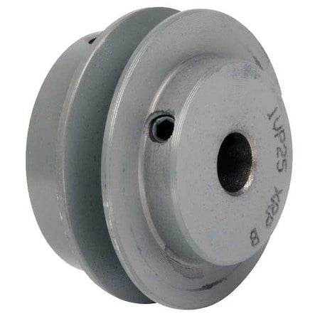 Tb Woods 1Vp3012 1/2" Fixed Bore 1 Groove Variable Pitch Pulley 2.87" Od