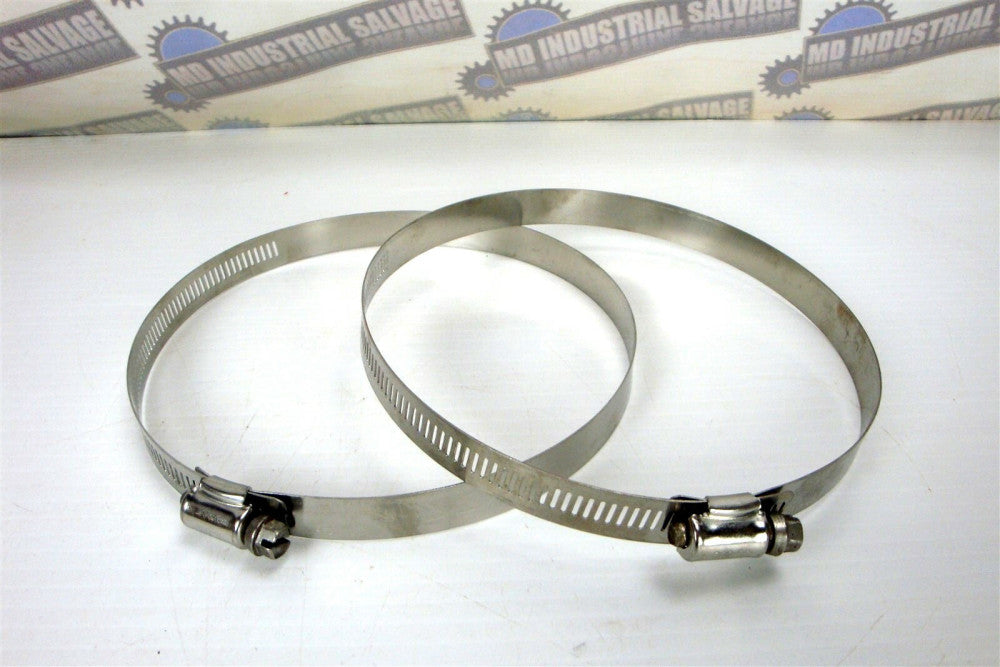 (LOT OF 2) WATHEN - SS-88 HOSE CLAMPS - 4 3/16" Through 6" Range (NEW) Marine