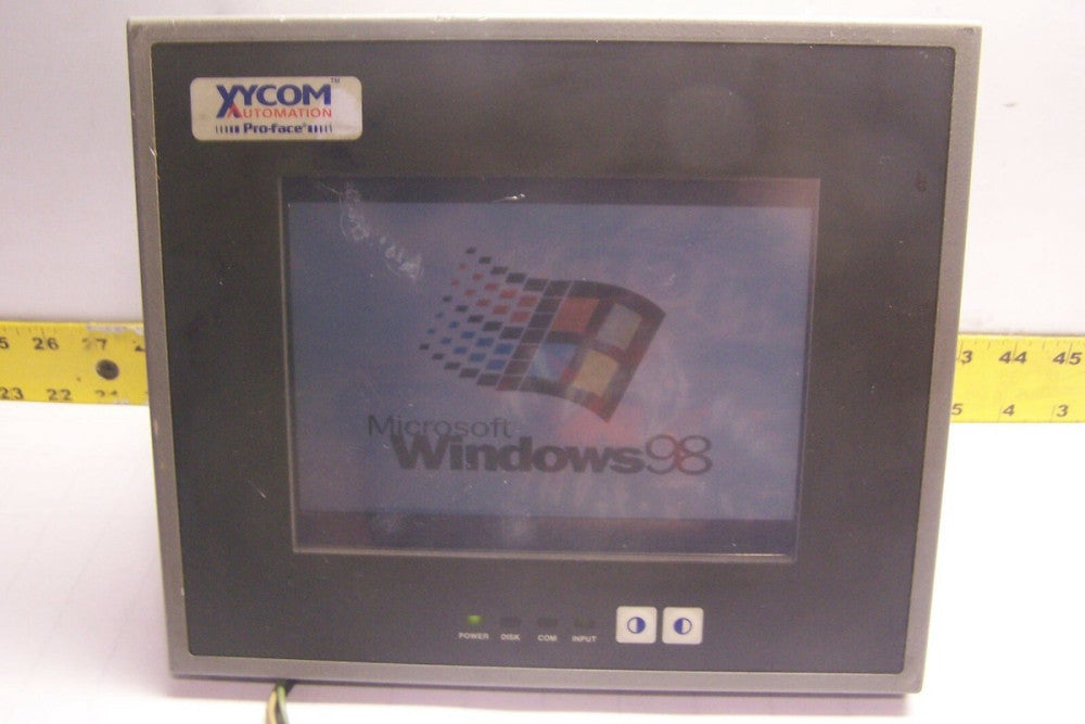XYCOM AUTOMATION 8" FLAT PANEL COLOR TOUCHSCREEN PC 120-240 VAC  3308T